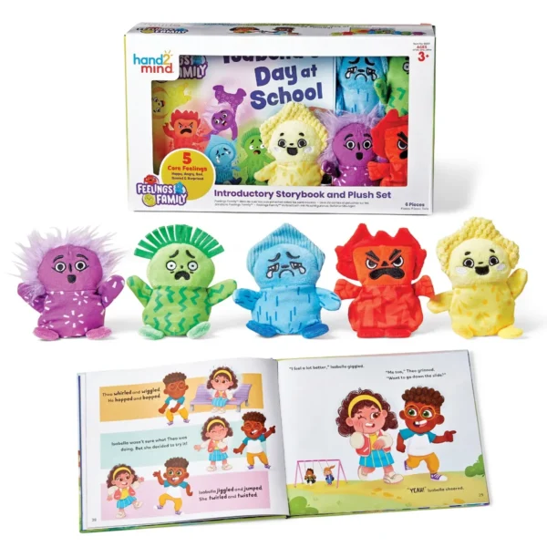 Meet the Feelings Family Book and Plush Set